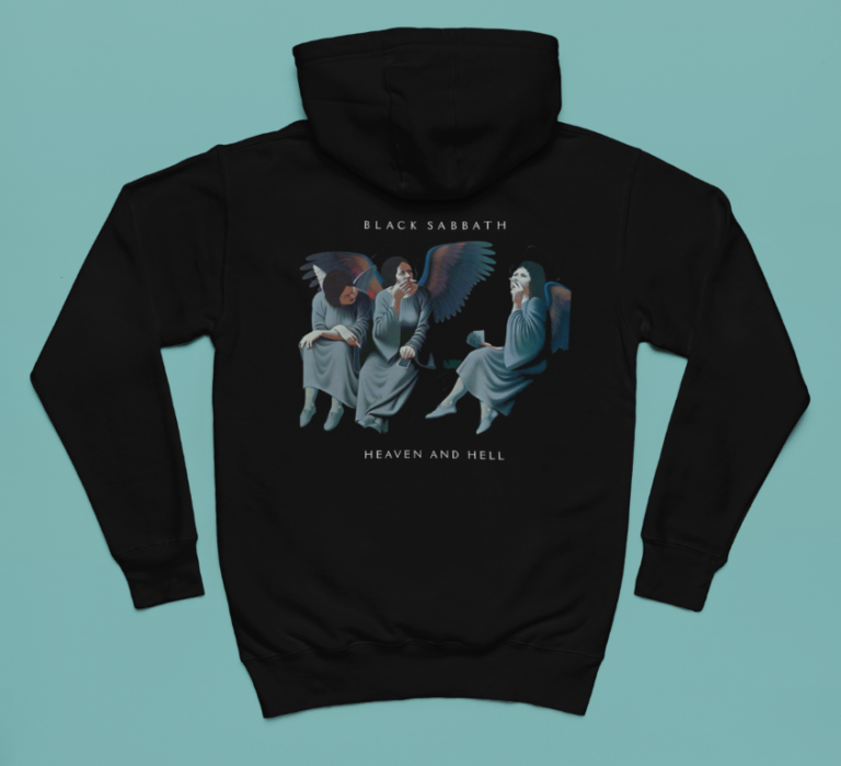black sabbath hoodie heaven and hell