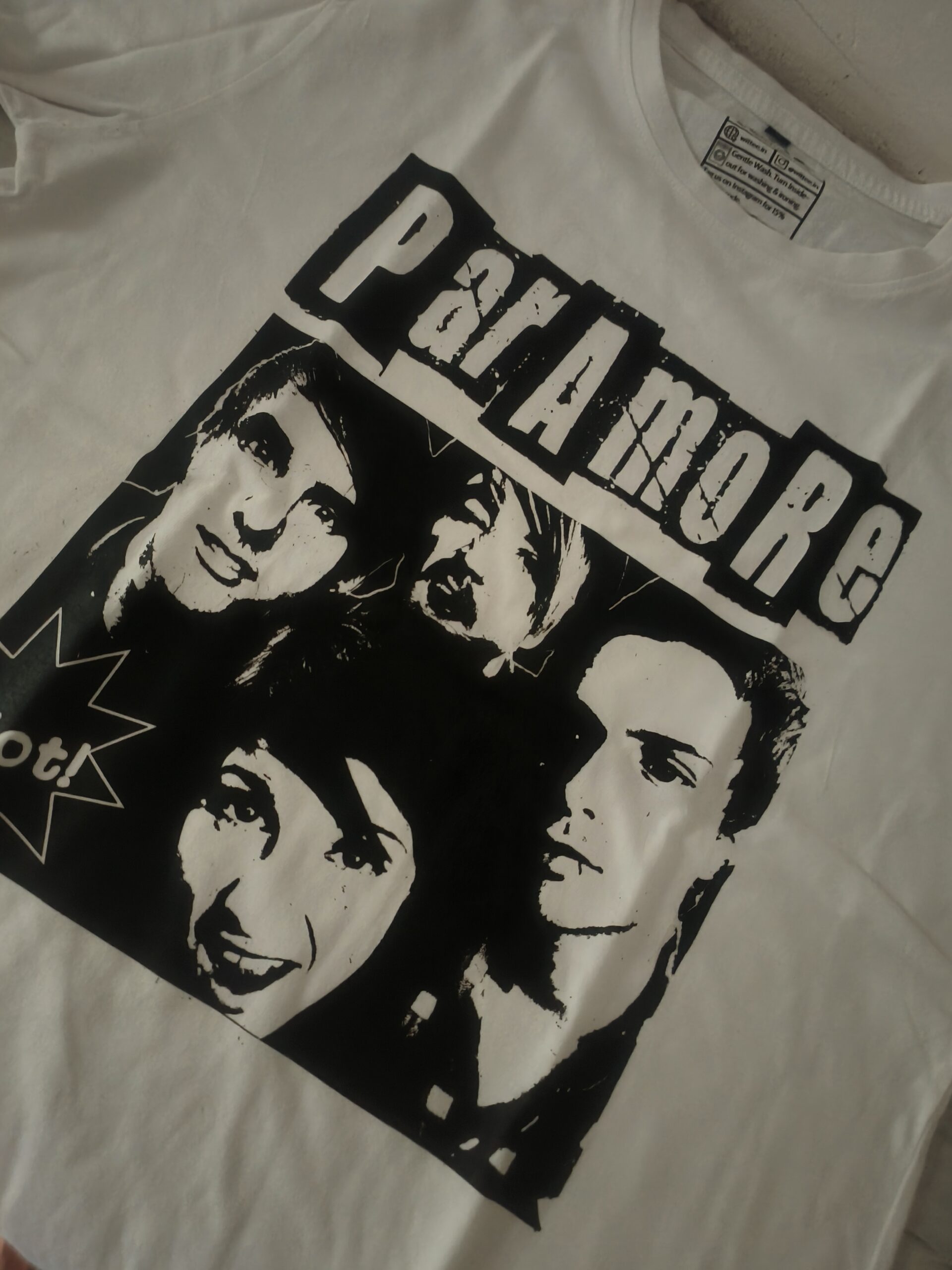 paramore band t shirt | band members