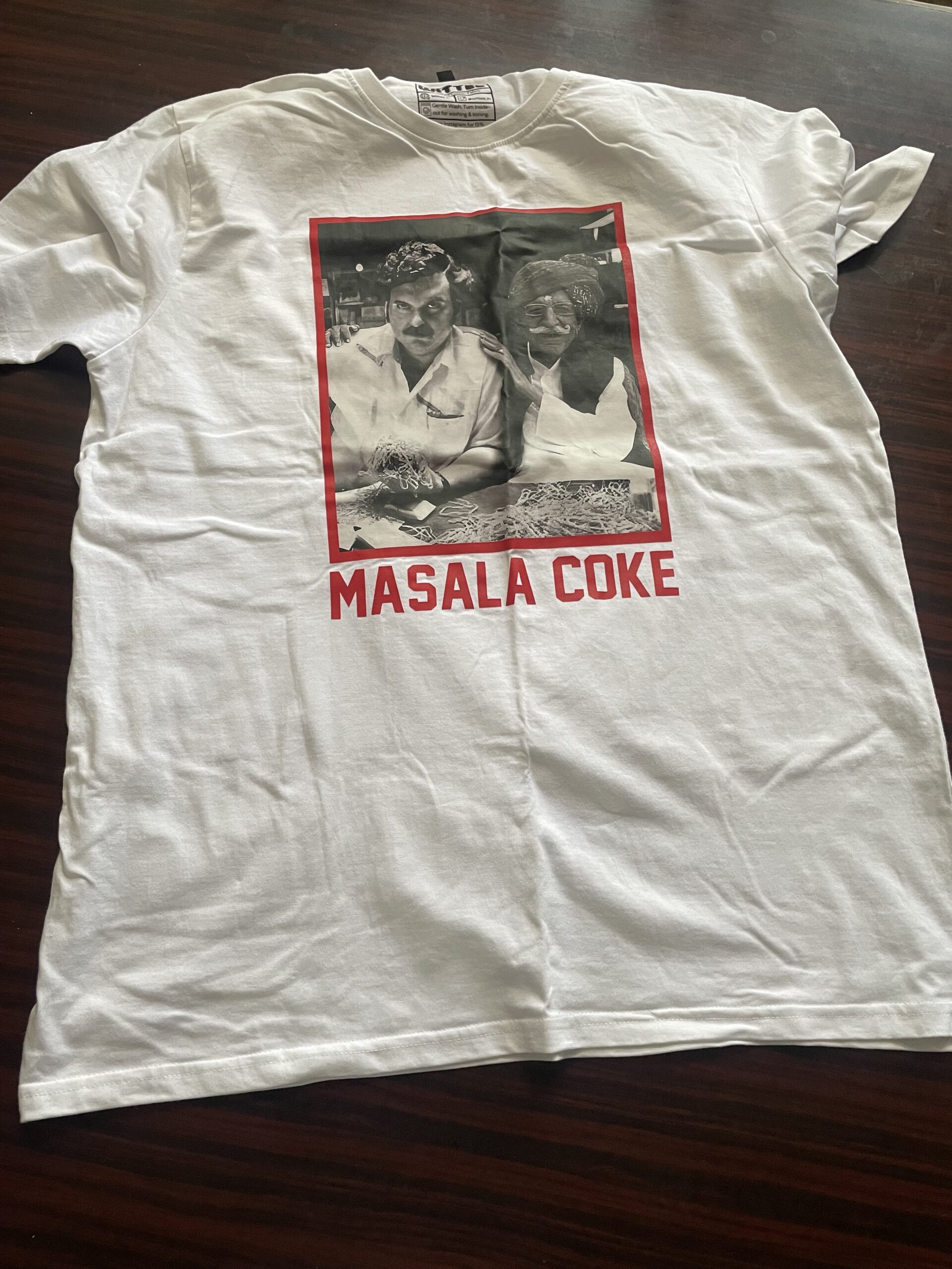 masala coke t shirt | escobar and mdh