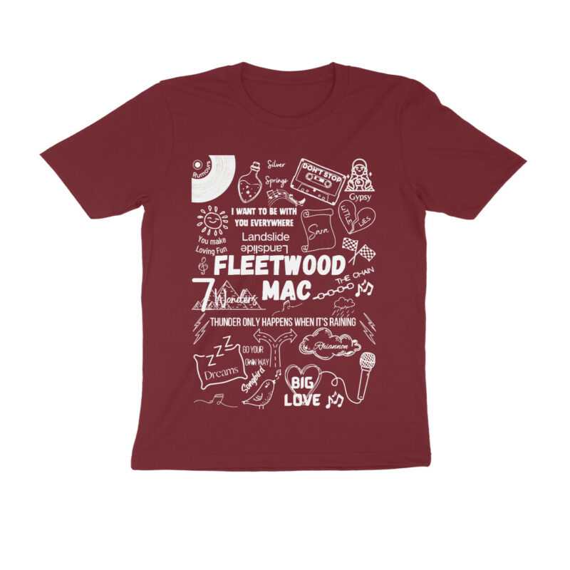 fleetwood mac tshirt mens