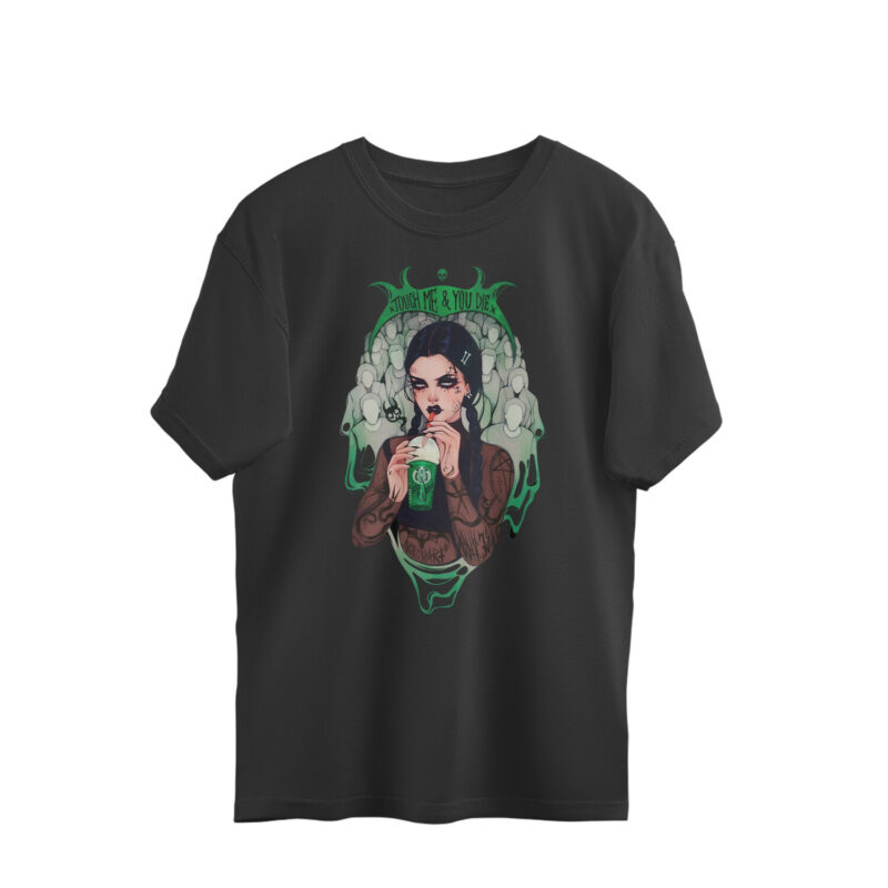 billie eilish oversized t shirt | touch me and you die
