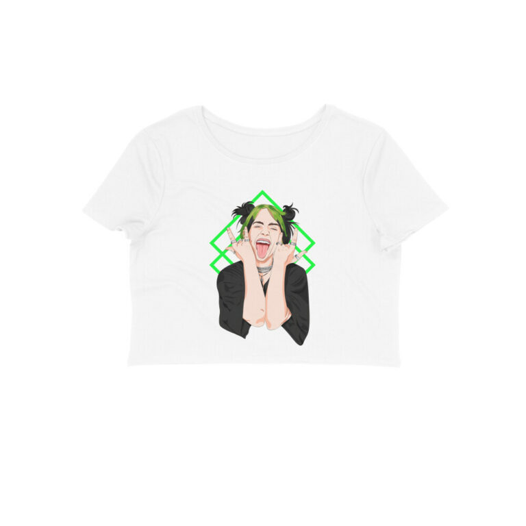 billie eilish crop top | portrait