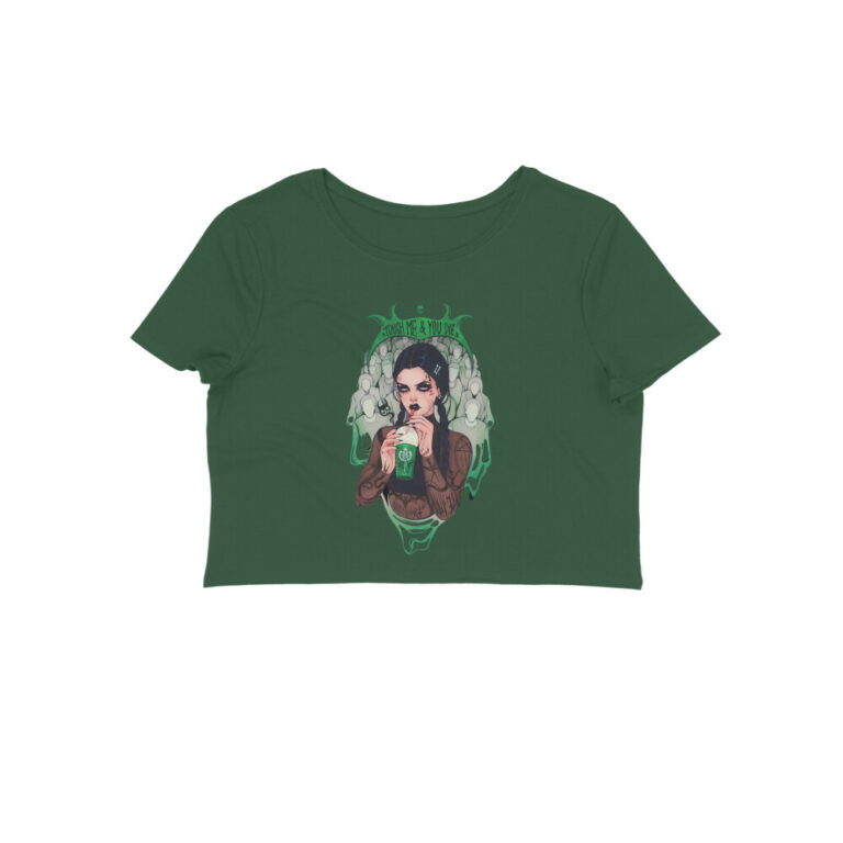 billie eilish crop top | touch me and die