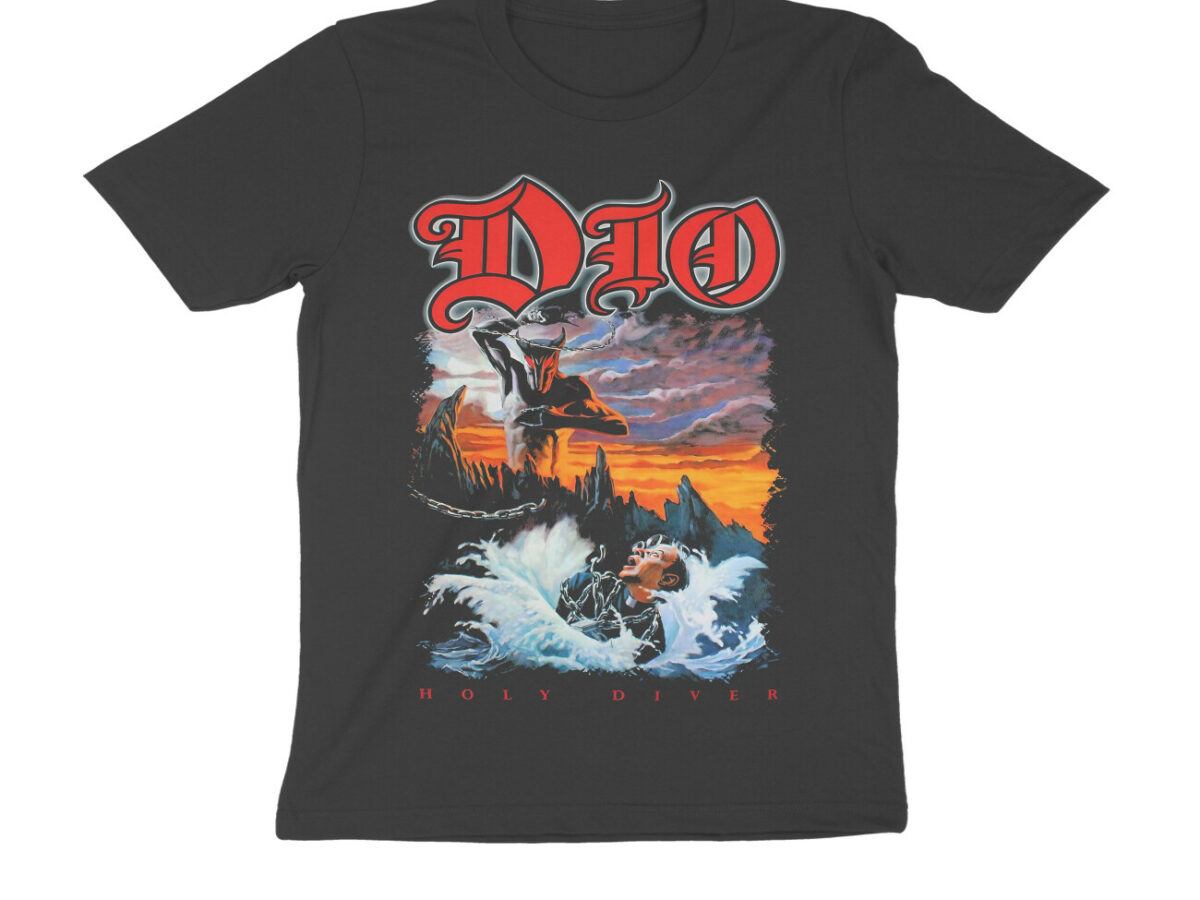 USA製 DIO ディオ ハードロック 半袖 Tシャツ ミュージックTシャツ front-65c390169cc71-