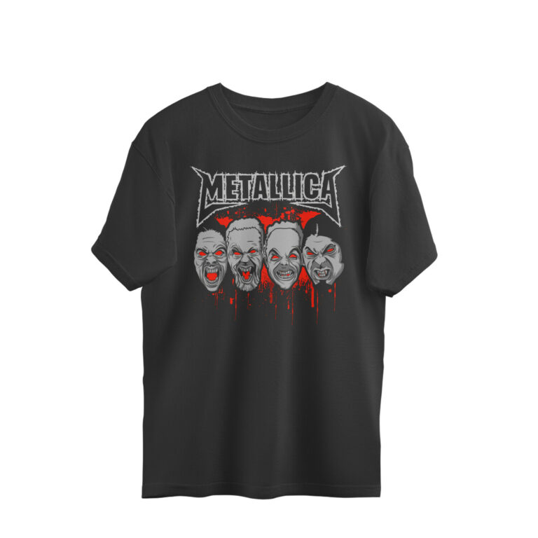 metallica oversized t shirt