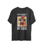 funny oversized t shirt | stop looking