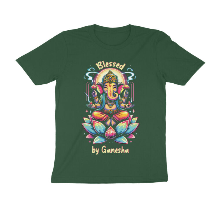 ganesh ji t shirt | blessed by ganesha t shirt