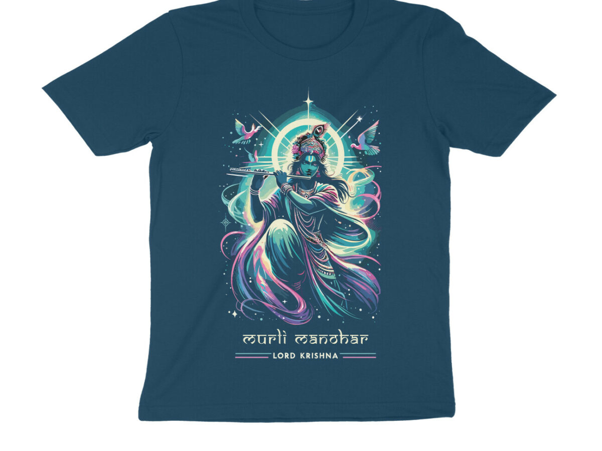 Lord Krishna Ji T-shirt Murali Manohar Wittee