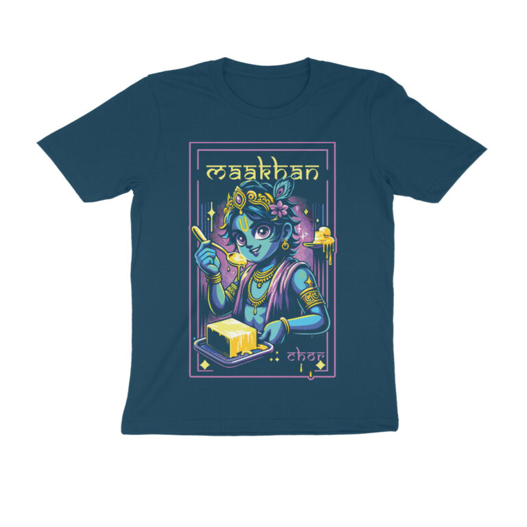 krishna ji t shirt | makhan chor