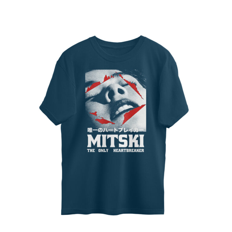 mitski oversized t shirt | only heartbreaker