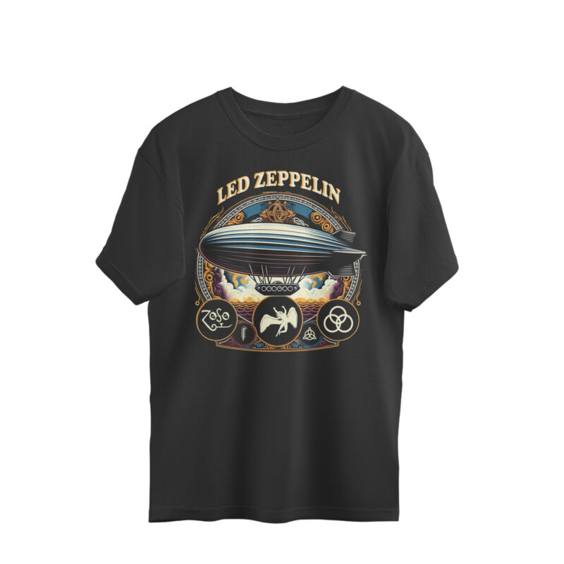 led zeppelin oversized t shirt | ultimate design