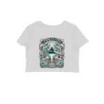 pink floyd crop top | art nouveau