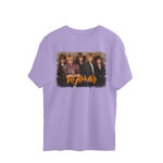 def leopard oversized t shirt | band members photo