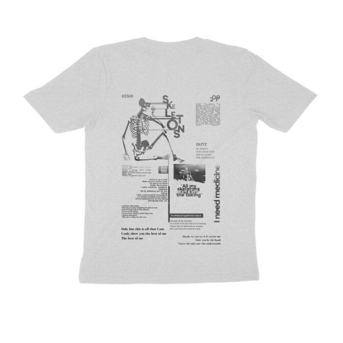 keshi t shirt | both side large print