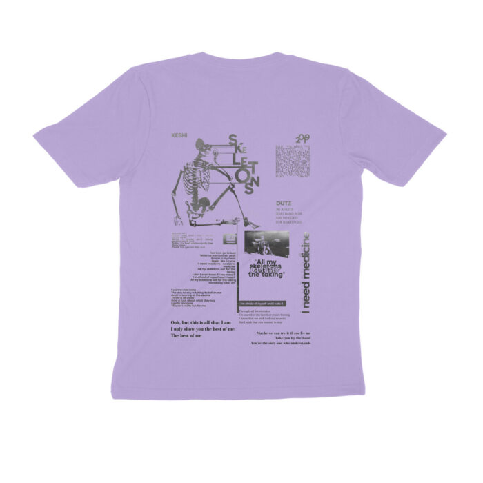 keshi t shirt | both side large print