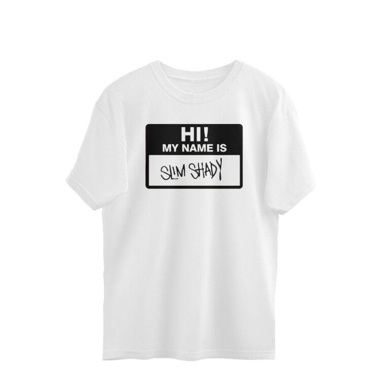 eminem oversized t shirt | slim shady