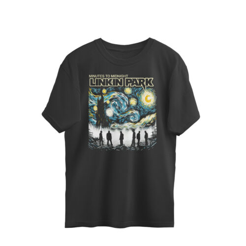 linkin park oversized t shirt | minutest to starry night