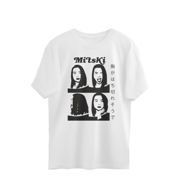 mitski oversized t shirt | faces and expressions