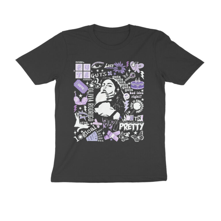 olivia rodrigo t shirt | album collage