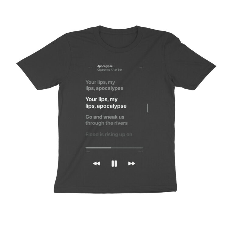 cigarettes after sex t shirt | apocalypse lyrical