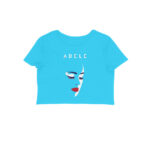adele crop top | eye lashes portrait