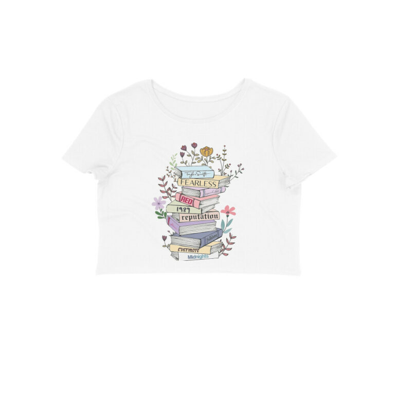 swiftie crop top | aesthetic books albums