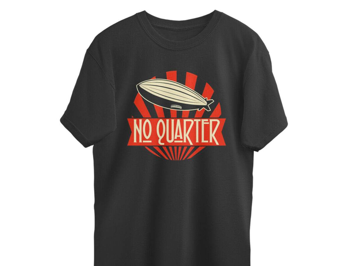 Led Zeppelin Oversized T-shirt | No Quarter - Wittee