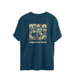 photography oversized t shirt | capture the world
