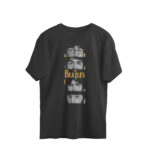 the beatles oversized t shirt | vertical design