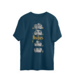 the beatles oversized t shirt | vertical design