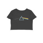 pink floyd crop top | minimal dsotm