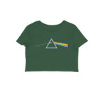 pink floyd crop top | minimal dsotm