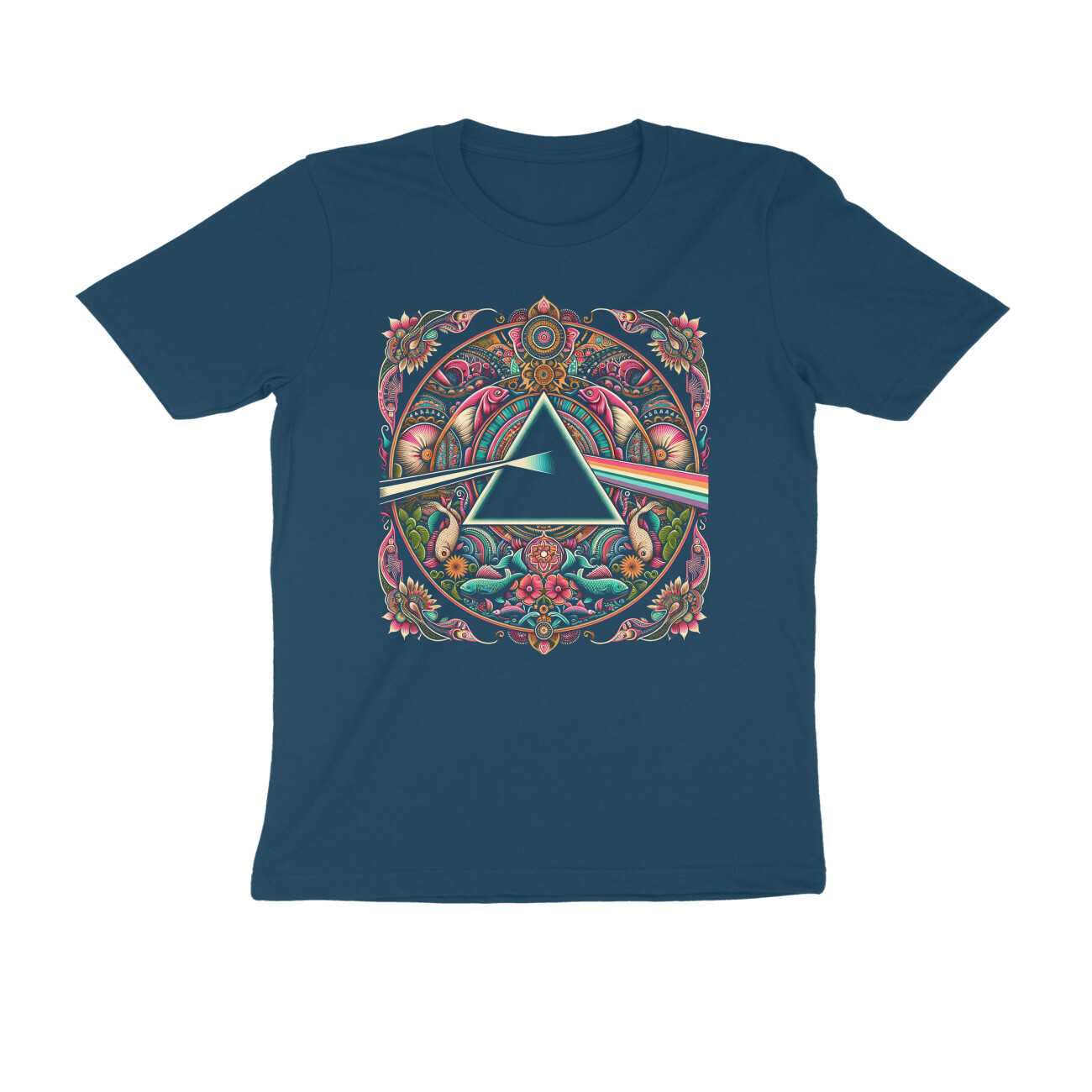 Pink Floyd T-shirt Indian Art