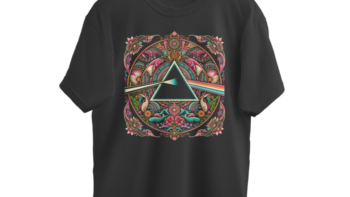 Pink Floyd Oversized T-shirt Indian Art Wittee