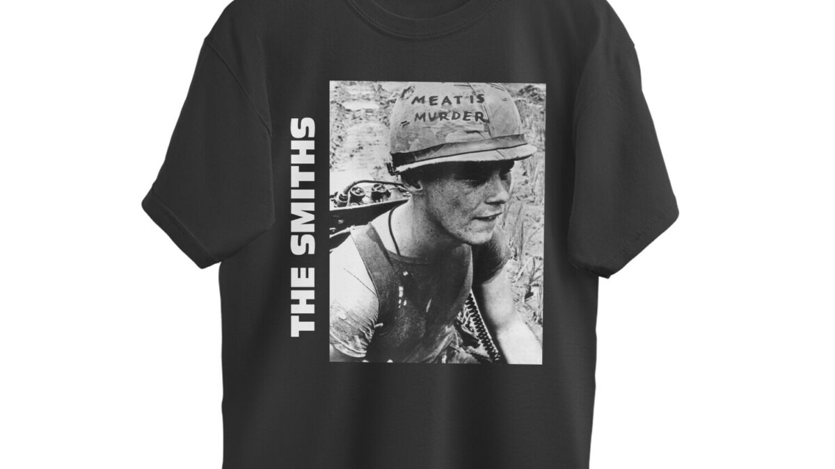 THE SMITHS MEAT IS MURDER Tシャツ front-66028bd3d2af9-