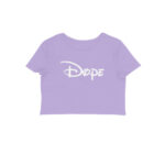dope crop top | twisted logo