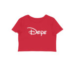 dope crop top | twisted logo