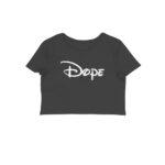 dope crop top | twisted logo