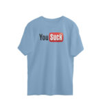 twisted logo oversized t shirt | yousuck