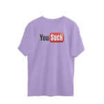 twisted logo oversized t shirt | yousuck