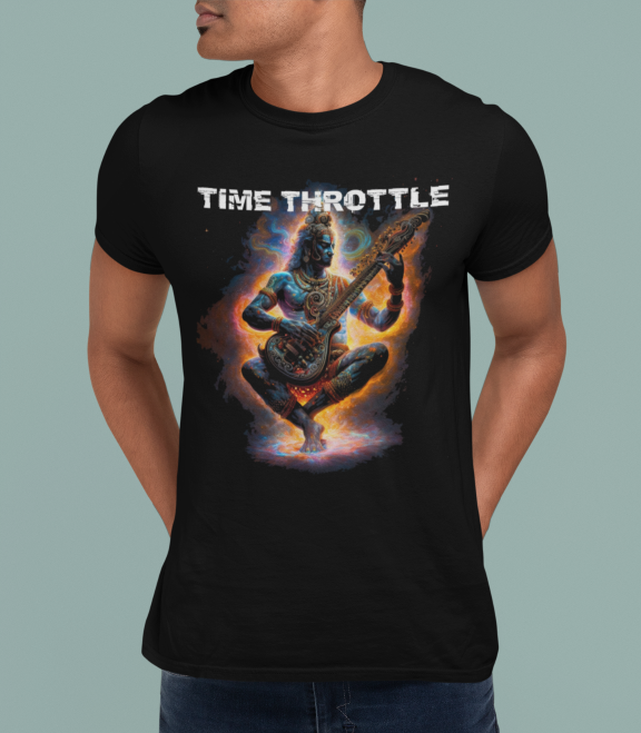 time throttle official t shirt | mythological