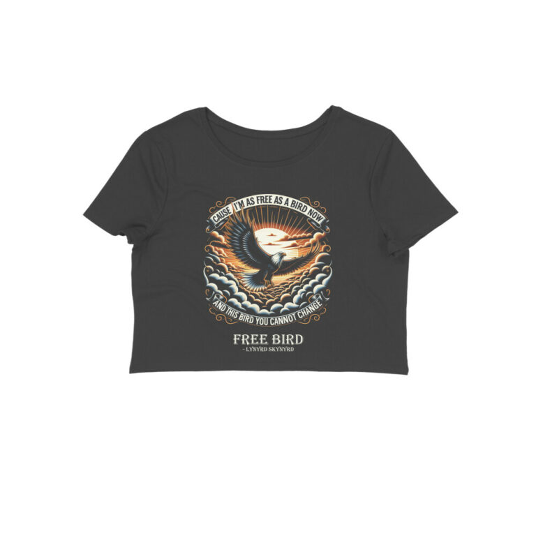 lynyrd skynyrd crop top | free bird