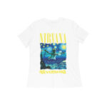 nirvana women t shirt | nevermind starry night