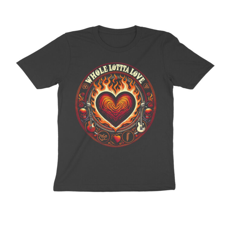 led zeppelin t shirt | whole lotta love