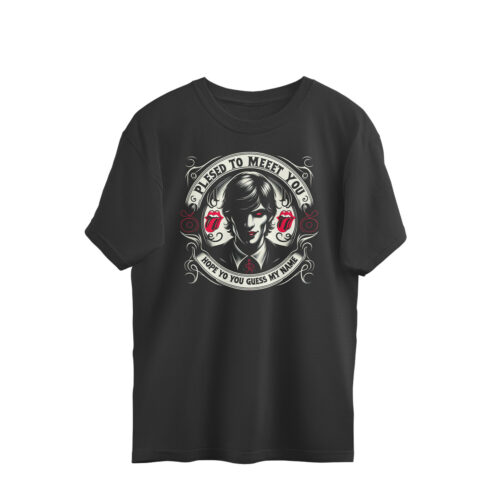 the rolling stones oversized t shirt | sympathy for the devil