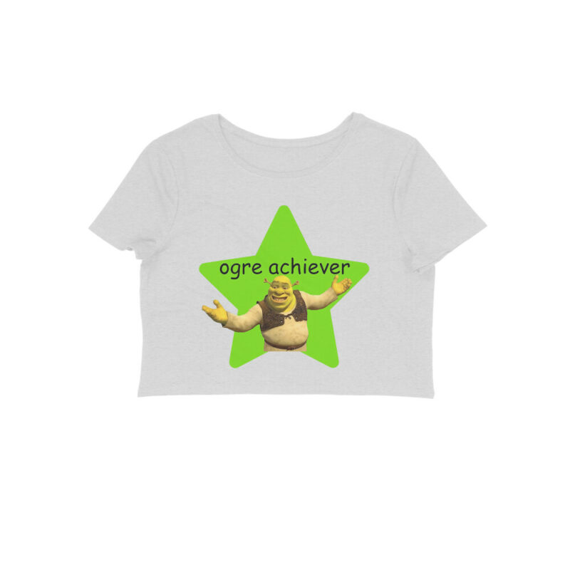 shrek crop top | ogre achiever