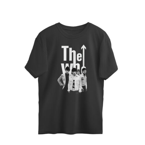 the who oversized t shirt | band members