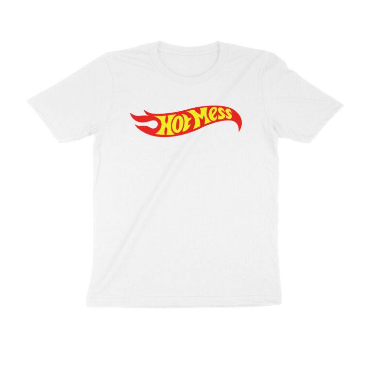 twisted logo t shirt | hot mess
