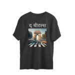 the beatles oversized t shirt | abbey road delhi