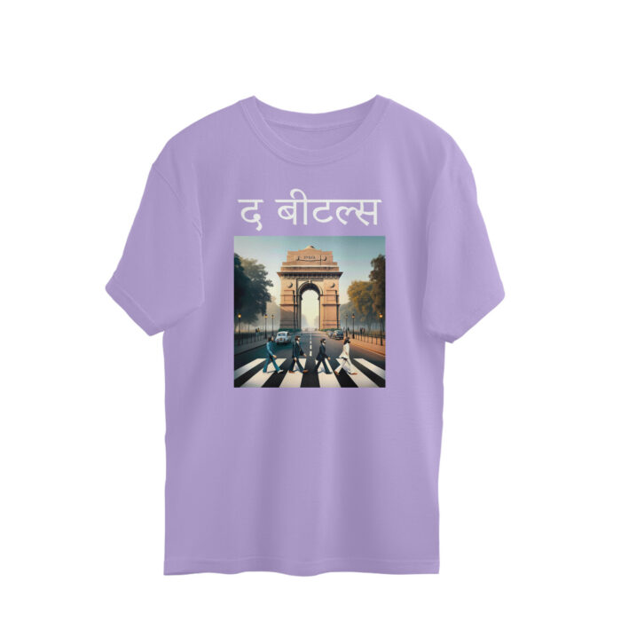 the beatles oversized t shirt | abbey road delhi